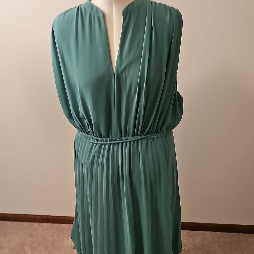 H&M Teal Green Dress